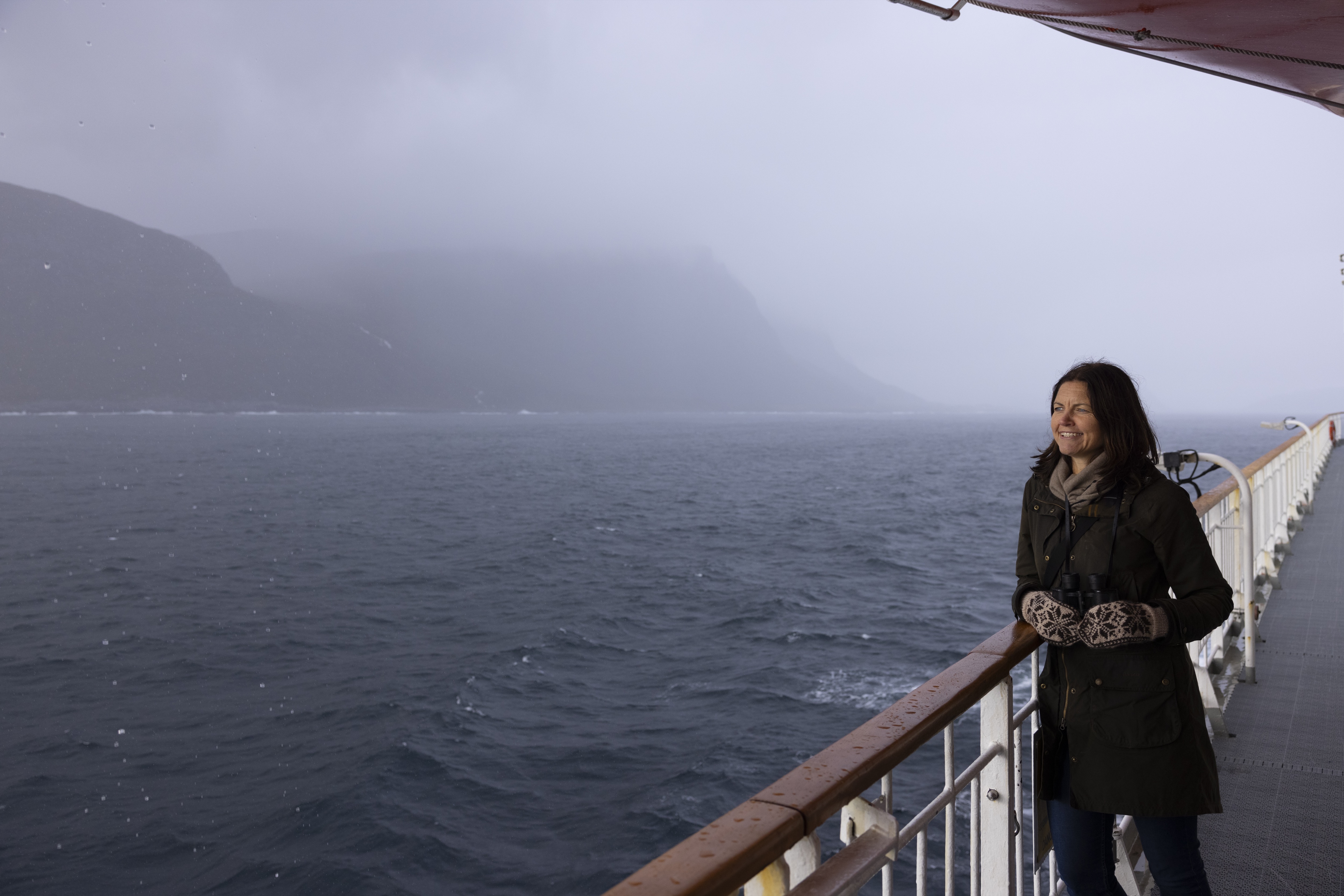 MS Richard With - Outdoor Walking Deck